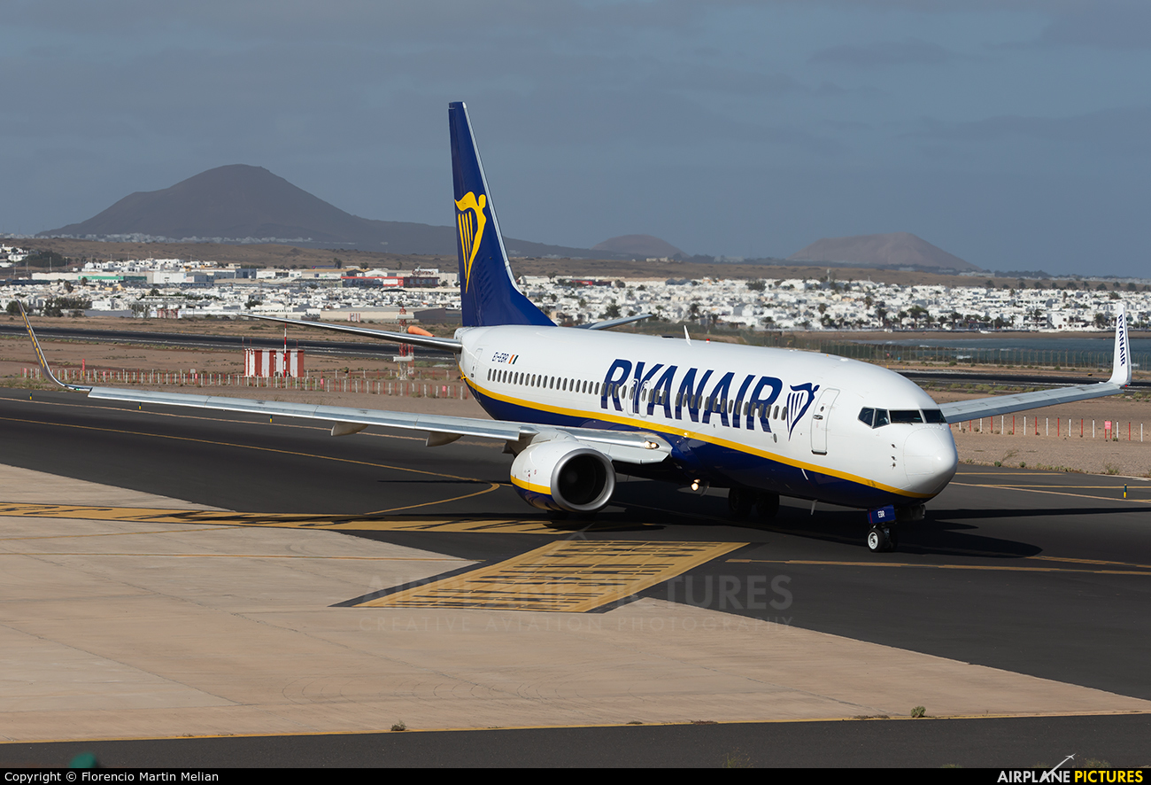 Ryanair EI-EBR aircraft at Lanzarote - Arrecife