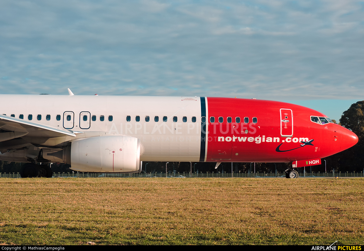 Norwegian Argentina LV-HQH aircraft at Buenos Aires - Jorge Newbery