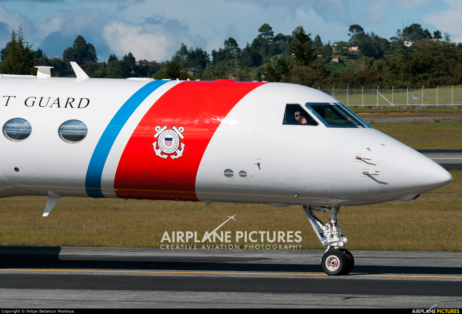 USA - Coast Guard 01 aircraft at Medellin - Jose Maria Cordova Intl