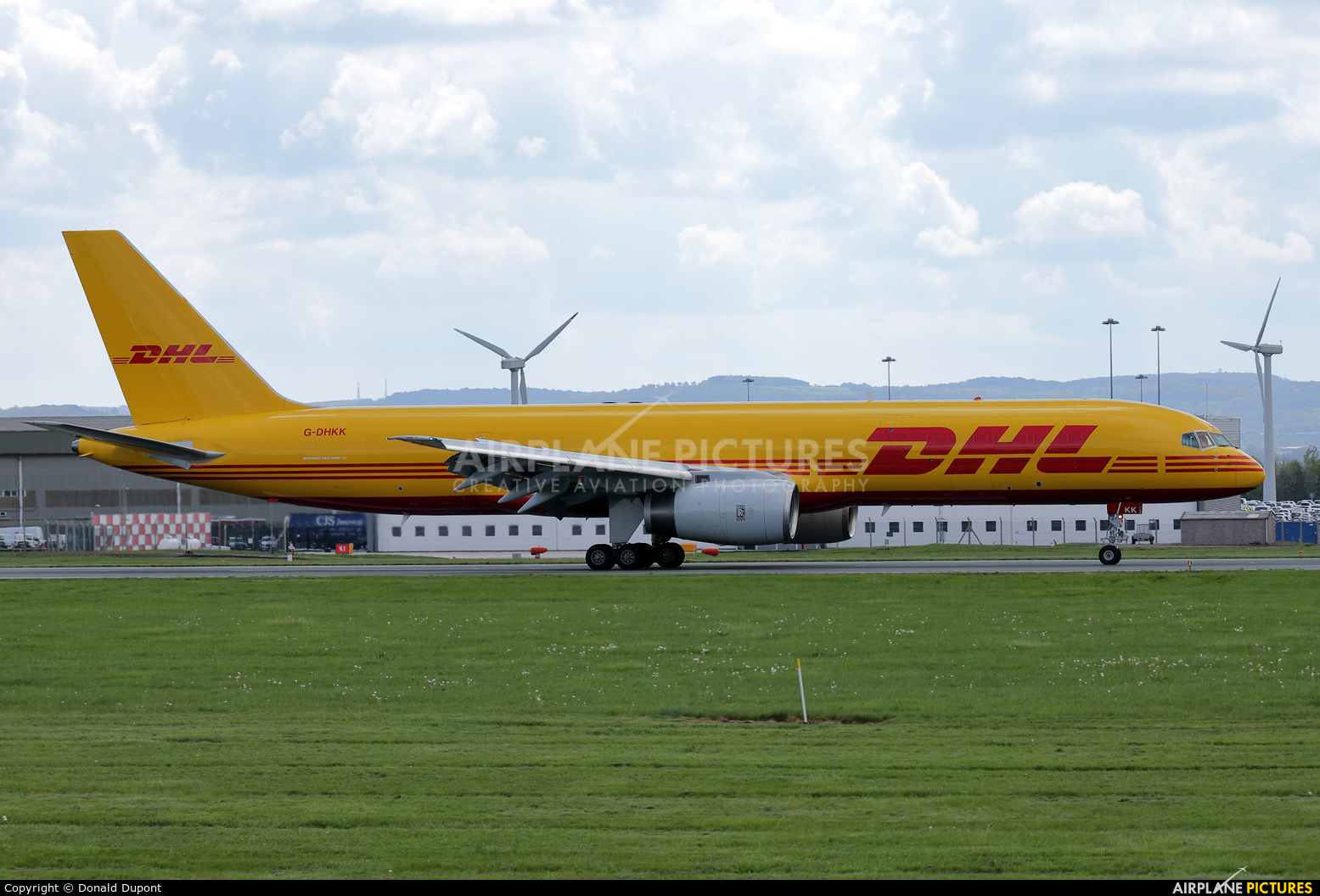 DHL Cargo G-DHKK aircraft at East Midlands