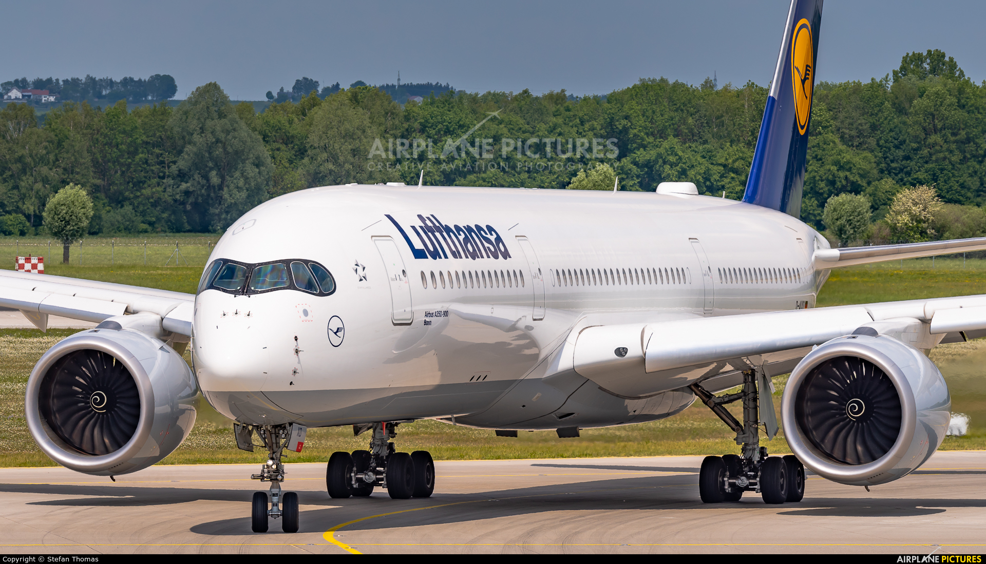 Lufthansa D-AIXD aircraft at Munich