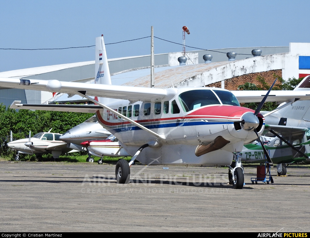 Private ZP-TAZ aircraft at Asuncion - Silvio Pettirossi Intl