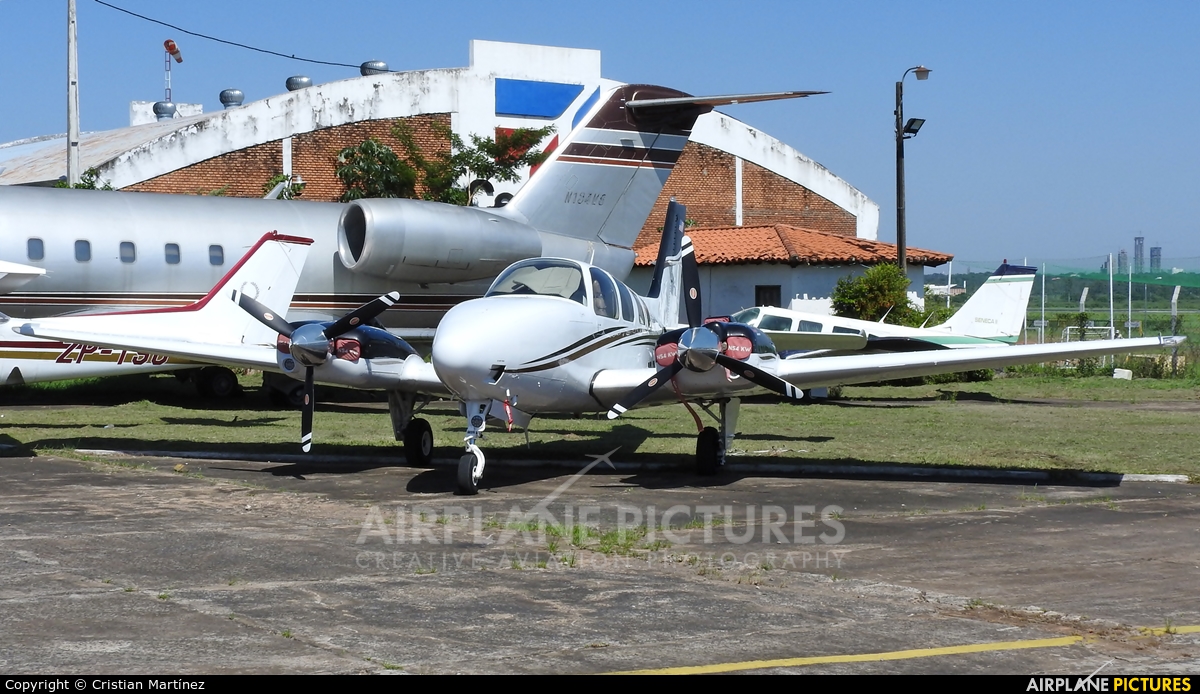 Private ZP-BWN aircraft at Asuncion - Silvio Pettirossi Intl