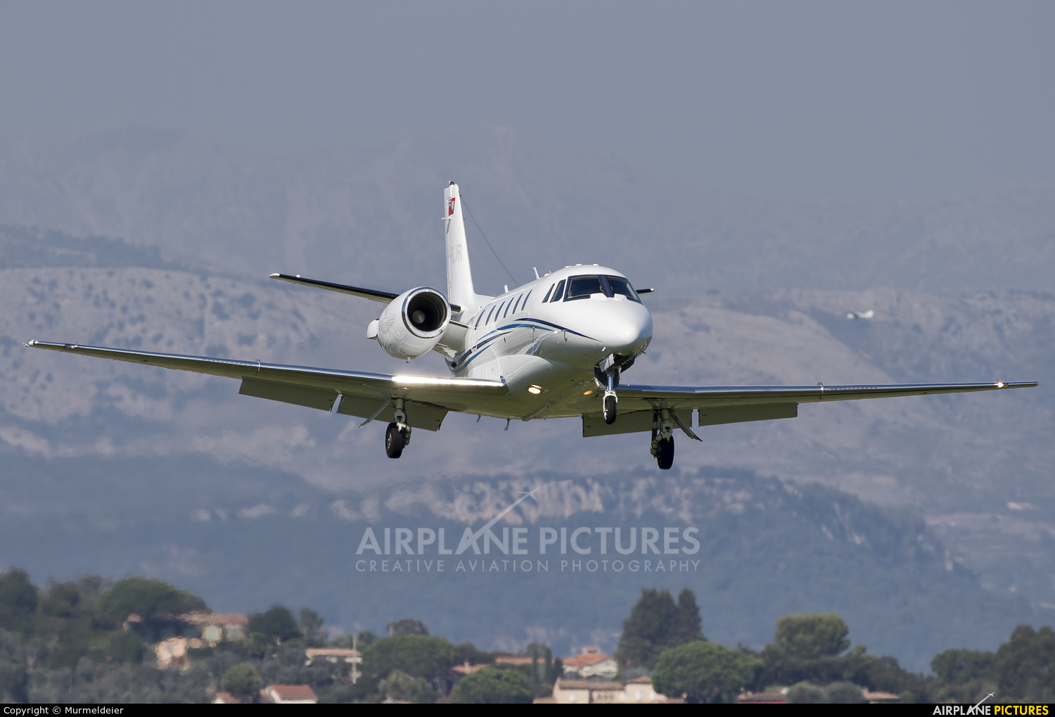 Private VP-BJR aircraft at Cannes - Mandelieu