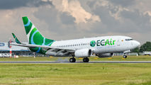 OO-JJI - EC Air - Equatorial Congo Airlines Boeing 737-700 aircraft