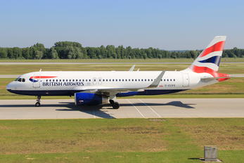 G-EUYS - British Airways Airbus A320