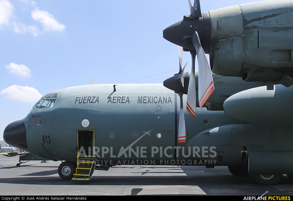 Mexico - Air Force 3613 aircraft at Santa Lucia AB