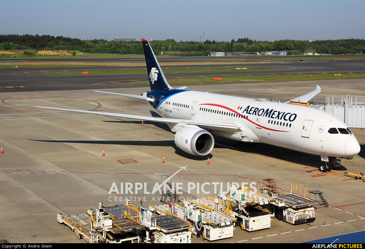 Aeromexico N967AM aircraft at Tokyo - Narita Intl