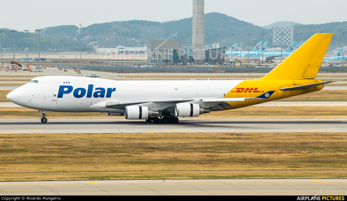 Polar Air Cargo N487MC aircraft at Seoul - Incheon