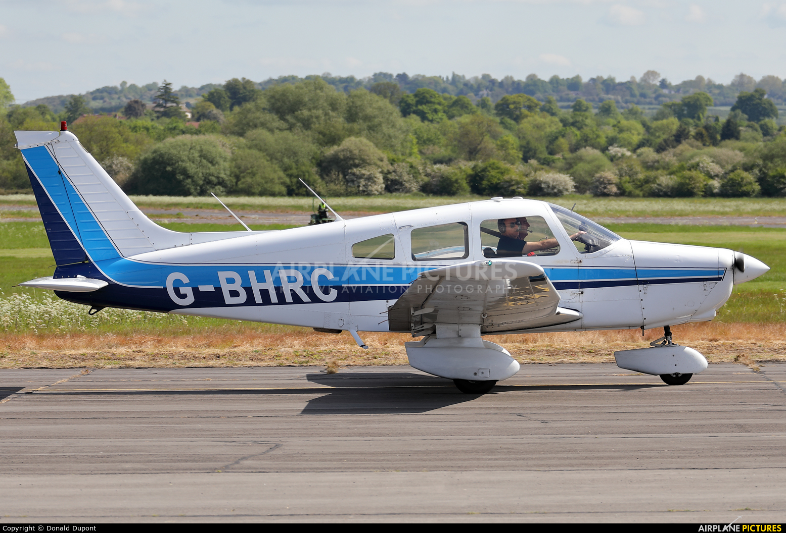 Private G-BHRC aircraft at Tollerton