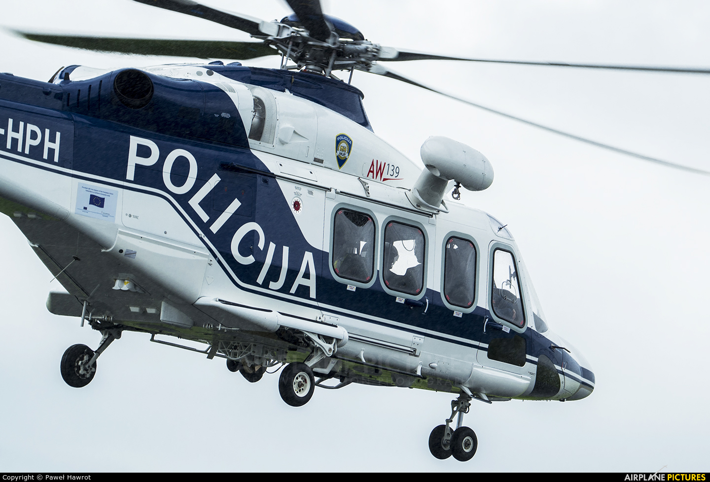 Croatia - Police 9A-HPH aircraft at Krosno