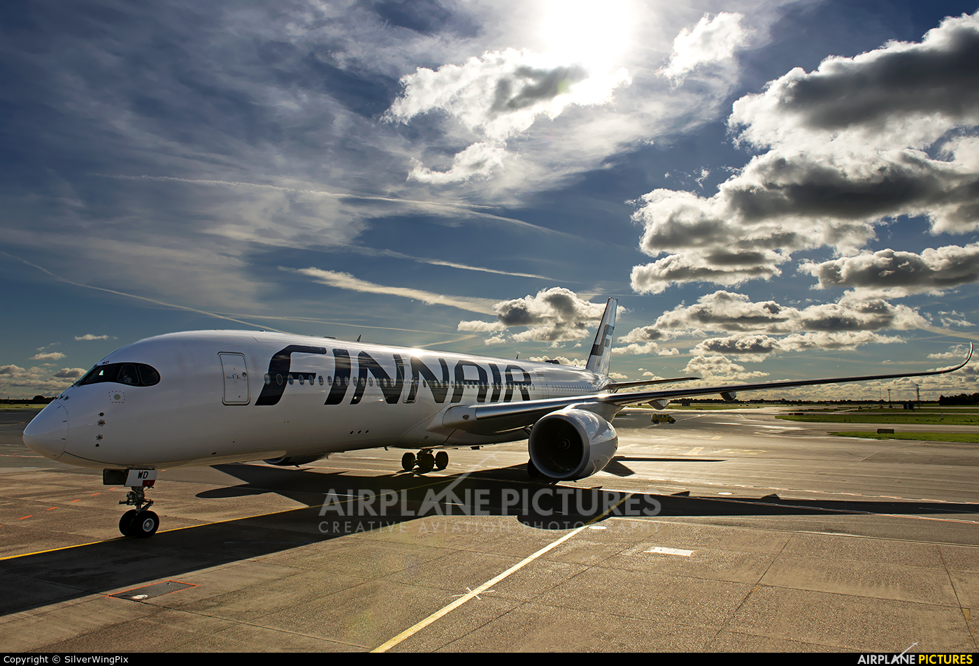Finnair OH-LWD aircraft at Copenhagen Kastrup
