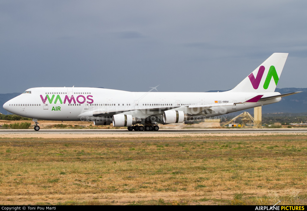 Wamos Air EC-MRM aircraft at Palma de Mallorca