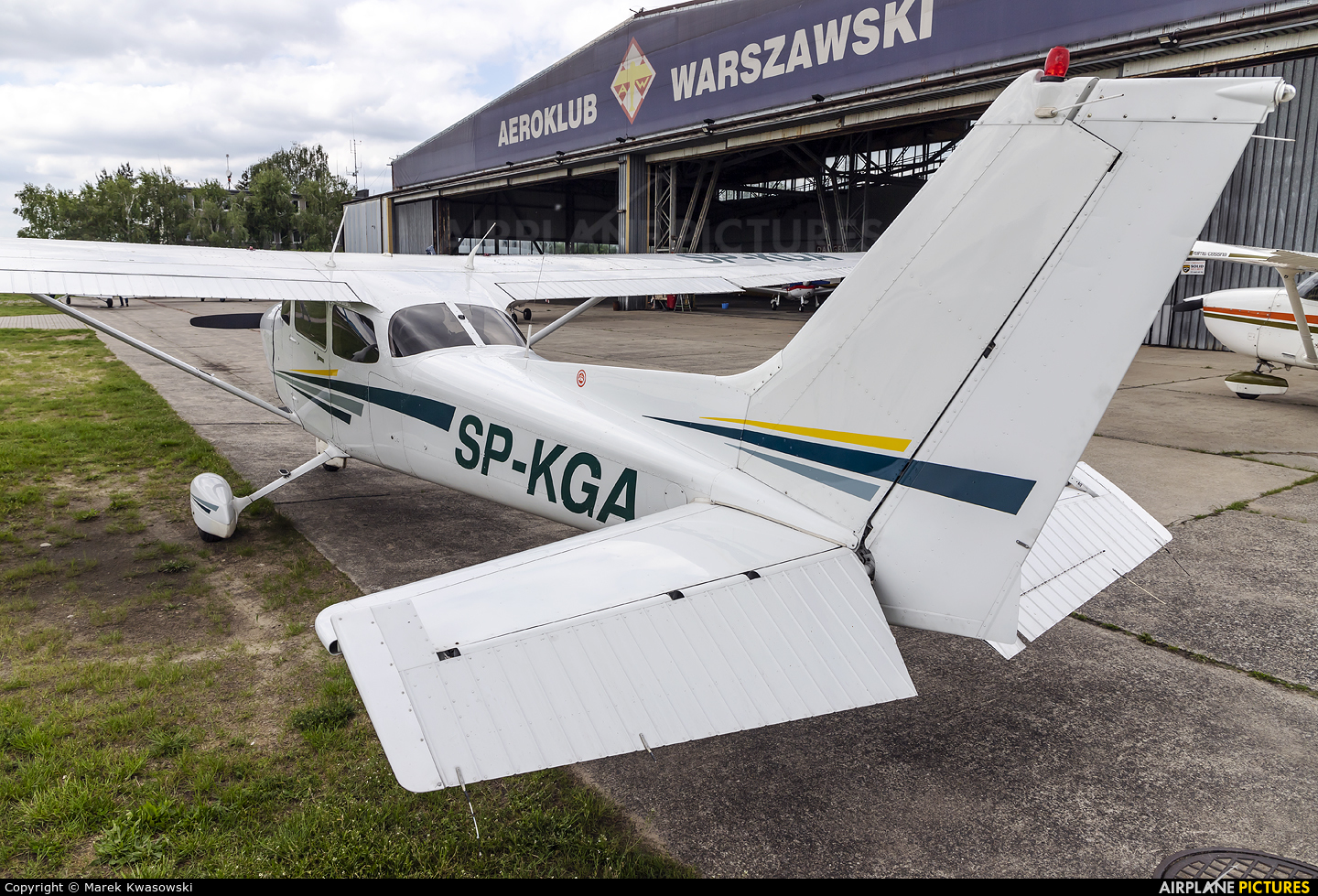 Private SP-KGA aircraft at Warsaw - Babice