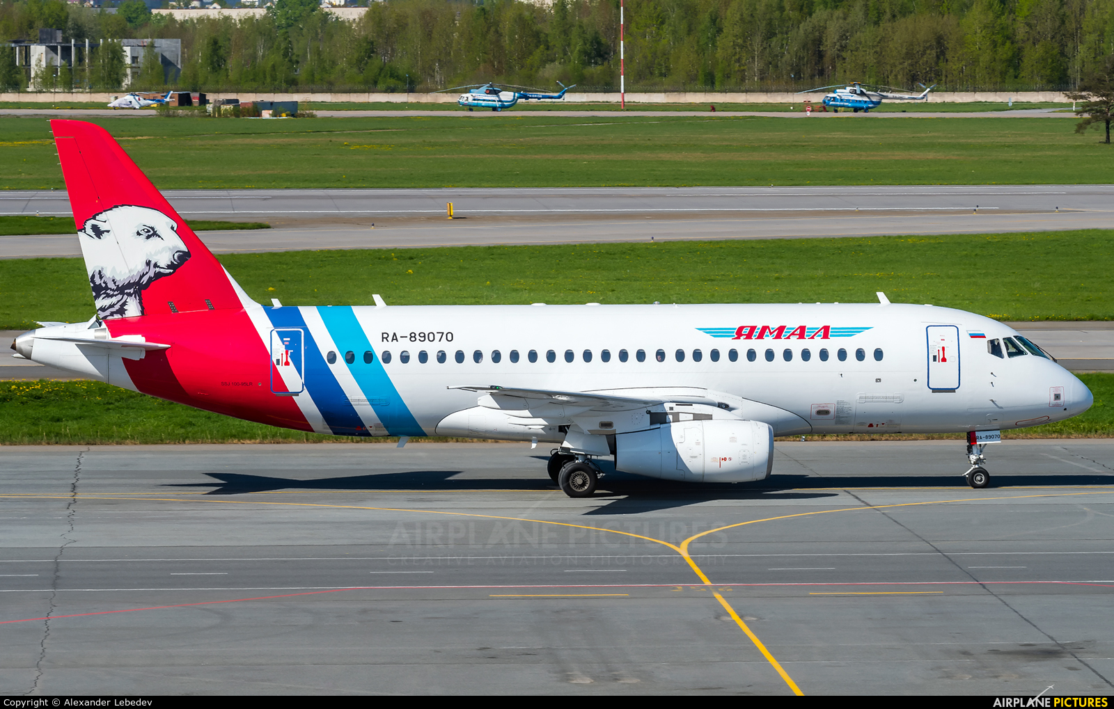 Yamal Airlines RA-89070 aircraft at St. Petersburg - Pulkovo
