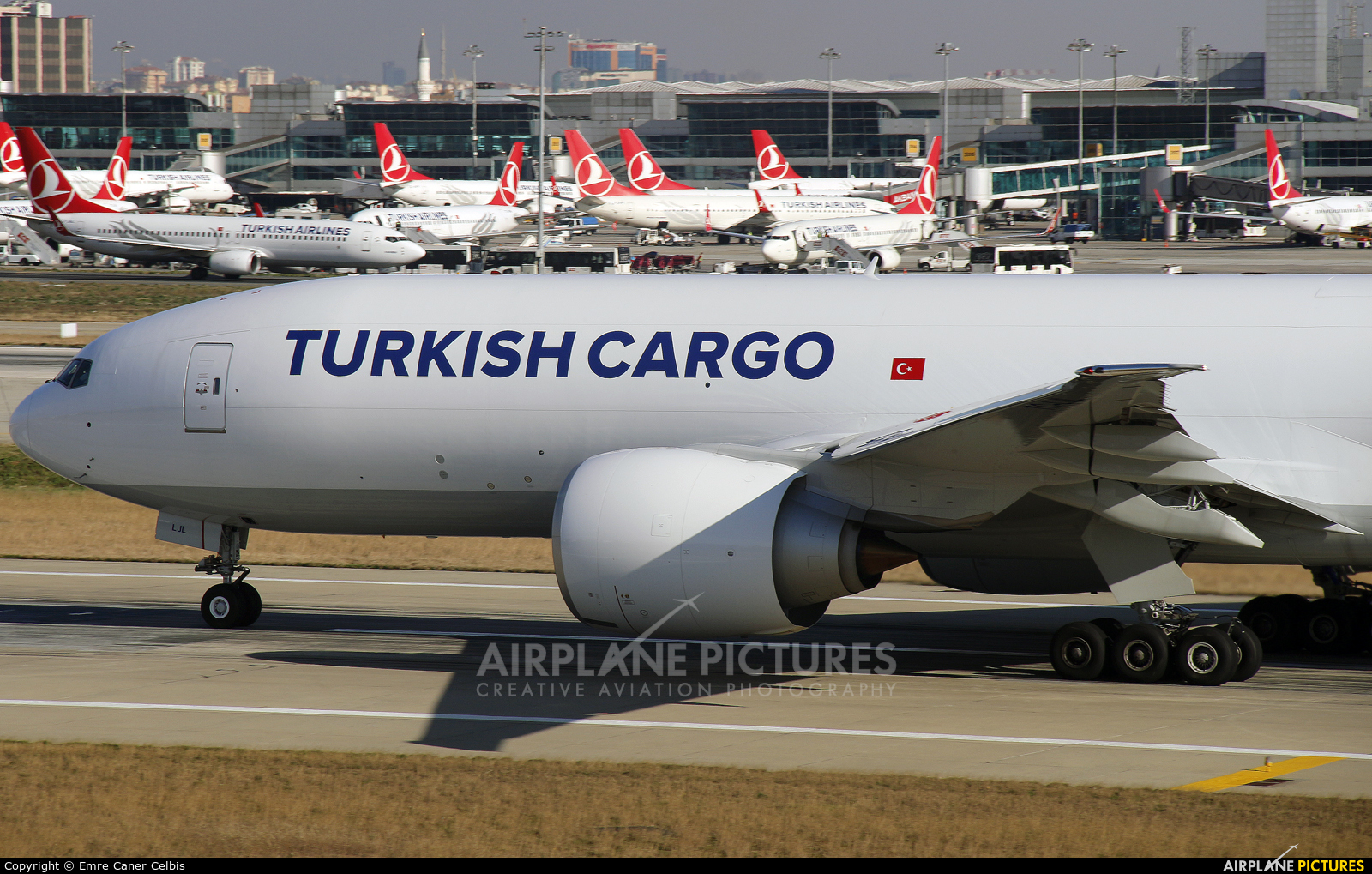 Turkish Cargo TC-LJL aircraft at Istanbul - Ataturk