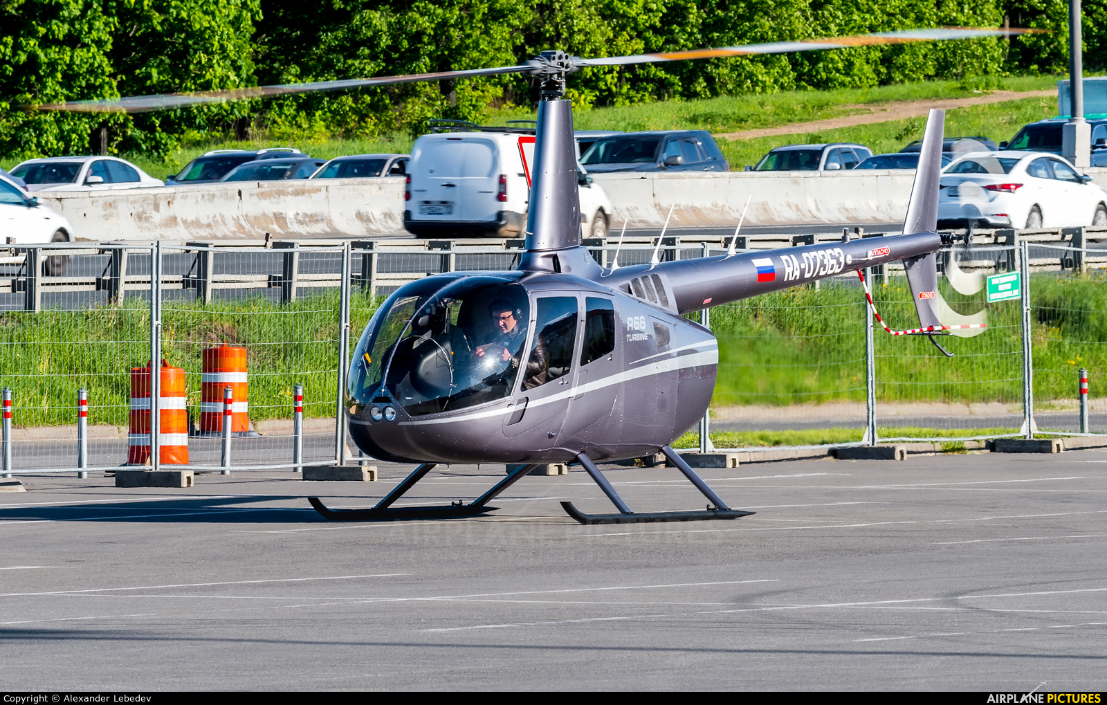Private RA-07363 aircraft at Moscow - Heliport Krokus