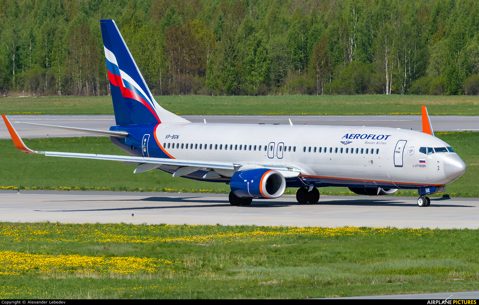 Aeroflot VP-BGN aircraft at St. Petersburg - Pulkovo