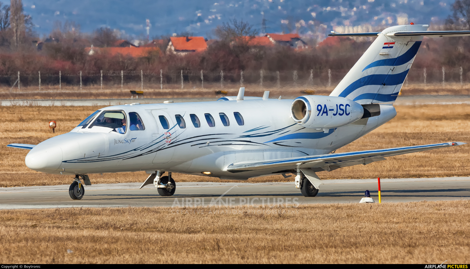 Jung Sky 9A-JSC aircraft at Zagreb