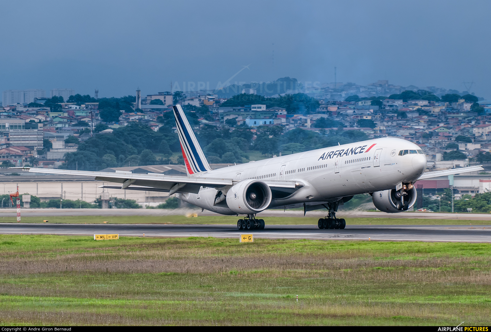 Air France F-GSQM aircraft at São Paulo - Guarulhos
