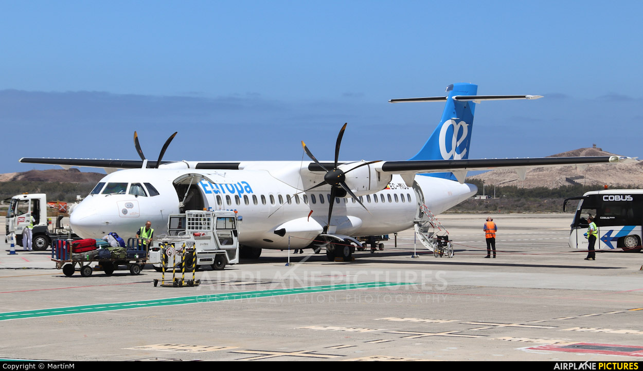 Air Europa Express EC-MUJ aircraft at Aeropuerto de Gran Canaria