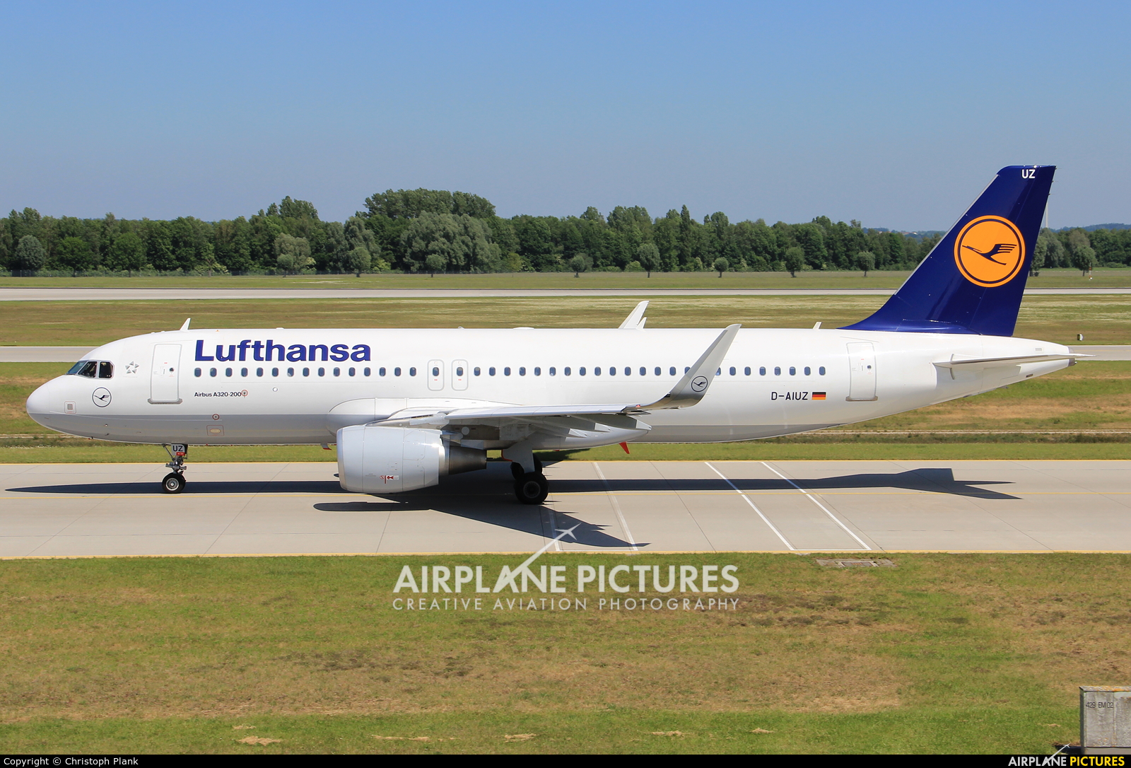 Lufthansa D-AIUZ aircraft at Munich