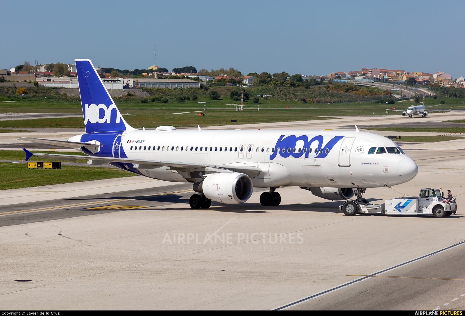 Joon F-GKXY aircraft at Lisbon