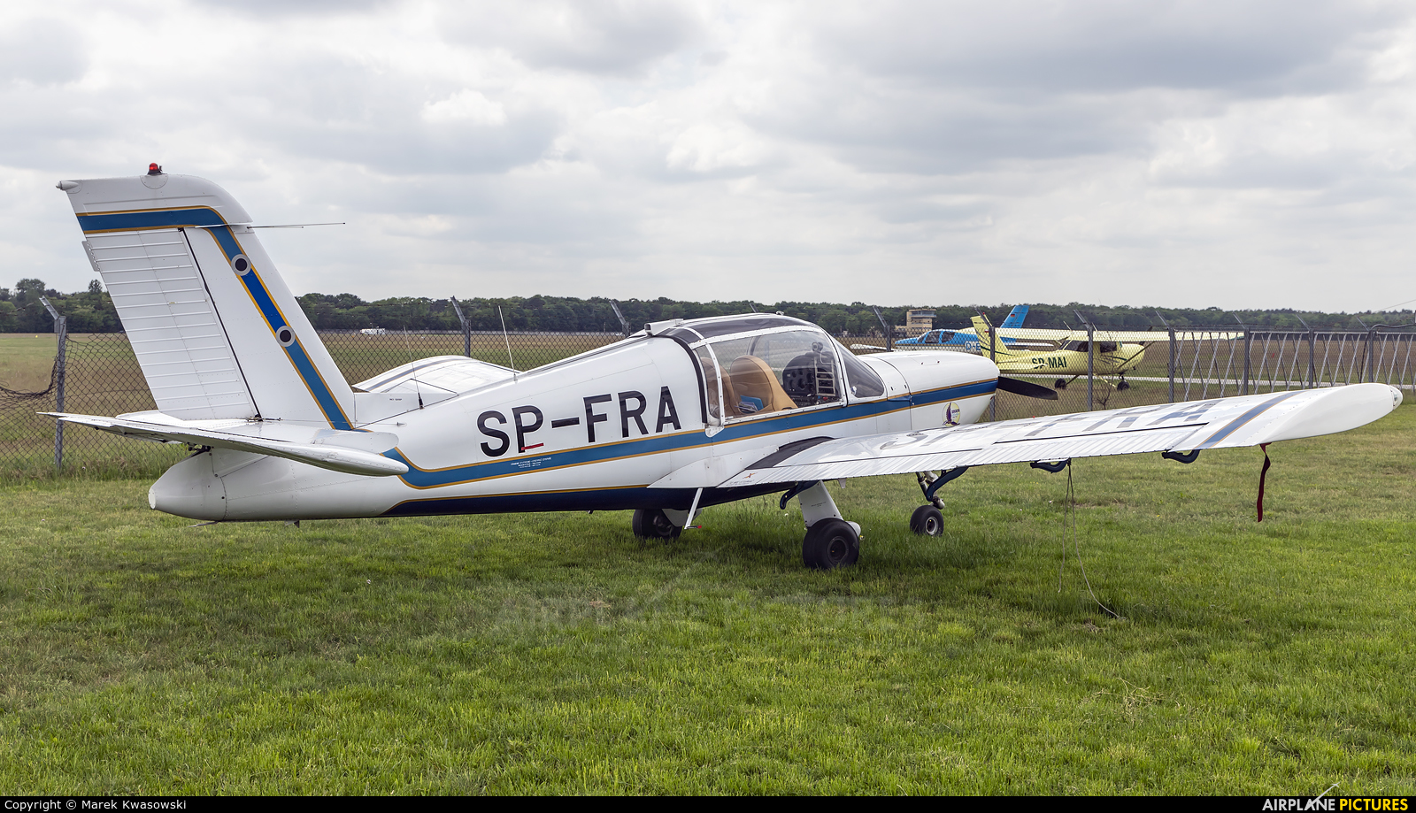 Private SP-FRA aircraft at Warsaw - Babice