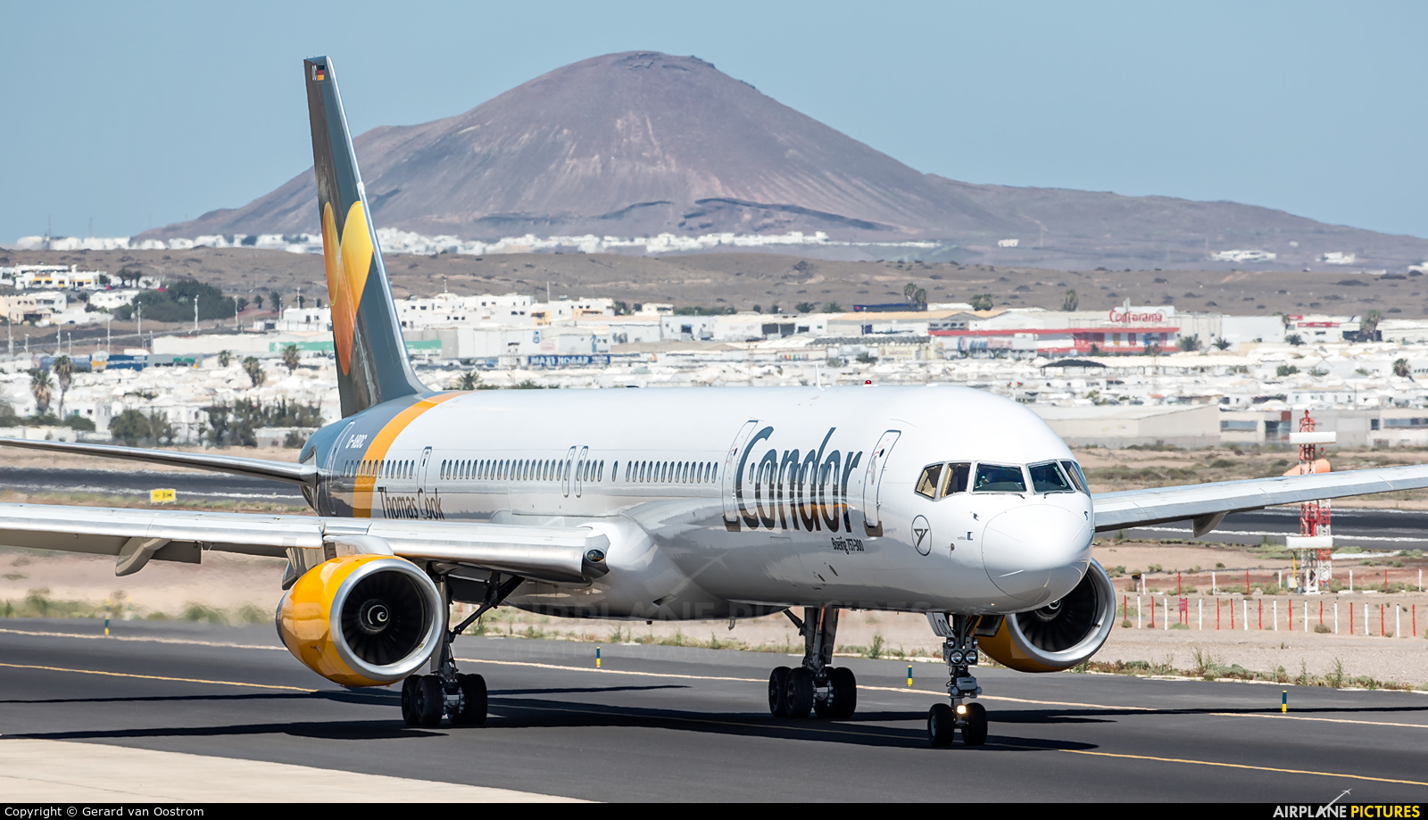 Condor D-ABOC aircraft at Lanzarote - Arrecife