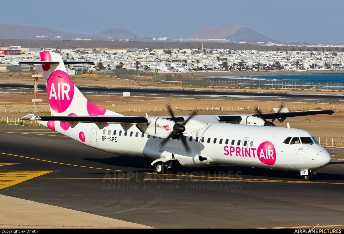 Sprint Air SP-SPE aircraft at Lanzarote - Arrecife