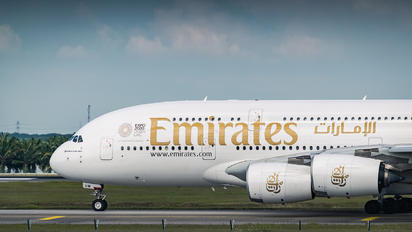 A6-EUM - Emirates Airlines Airbus A380