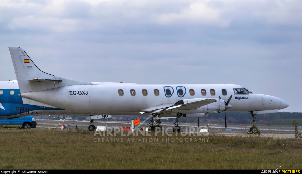 Flightline EC-GXJ aircraft at Katowice - Pyrzowice