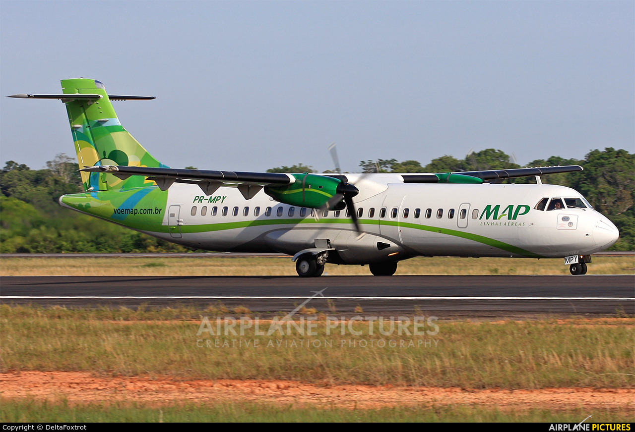 MAP Linhas Aereas PR-MPY aircraft at Manaus - Eduardo Gomes