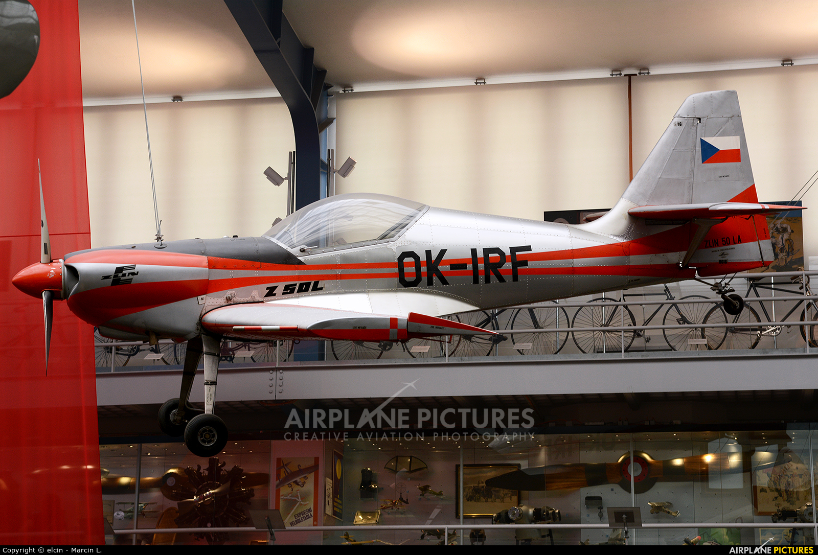Private OK-IRF aircraft at Prague - National Technical Museum 