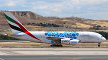 A6-EOD - Emirates Airlines Airbus A380 aircraft
