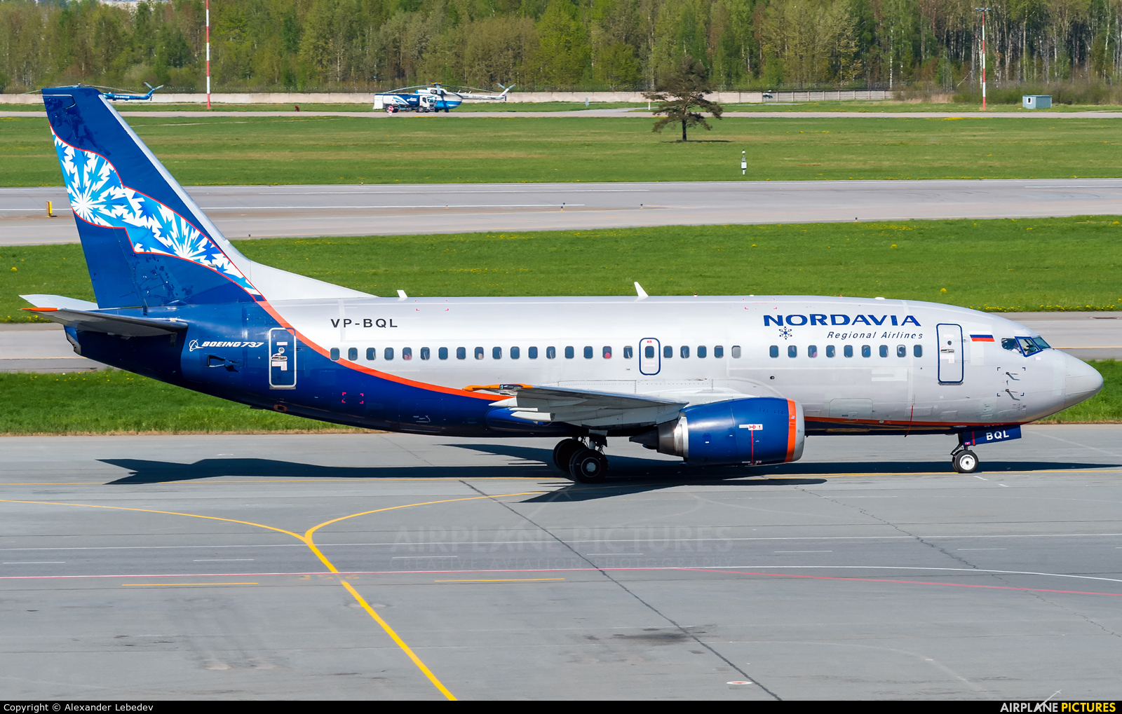 Nordavia VP-BQL aircraft at St. Petersburg - Pulkovo