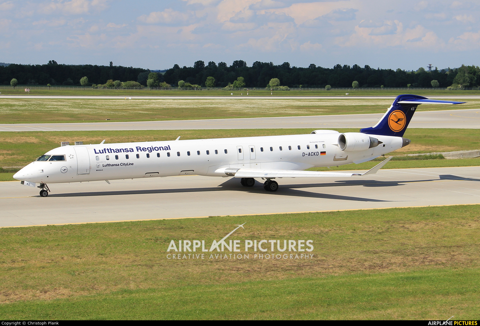 Lufthansa Regional - CityLine D-ACKD aircraft at Munich