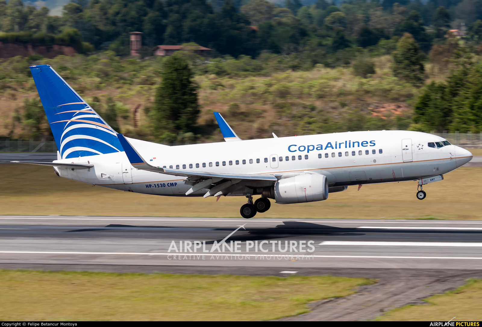 Copa Airlines HP-1530CMP aircraft at Medellin - Jose Maria Cordova Intl