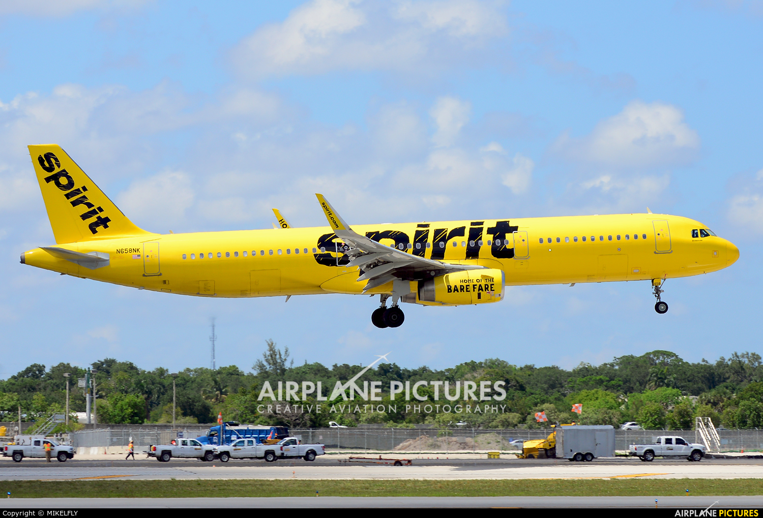 Spirit Airlines N658NK aircraft at Fort Lauderdale - Hollywood Intl