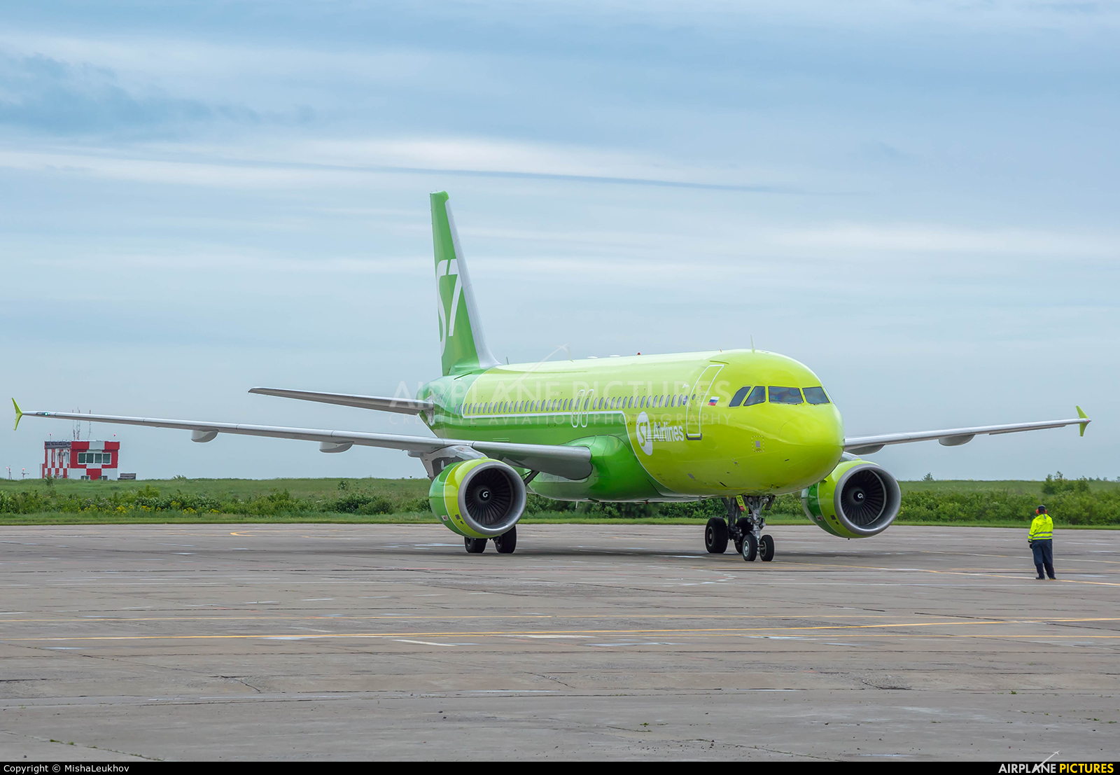 S7 Airlines VP-BCS aircraft at Kemerovo