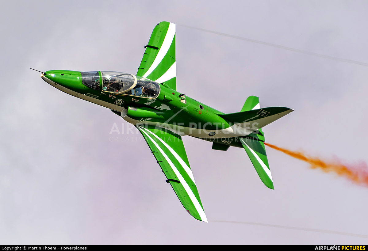Saudi Arabia - Air Force: Saudi Hawks 8819 aircraft at Leopoldsburg - Beverlo