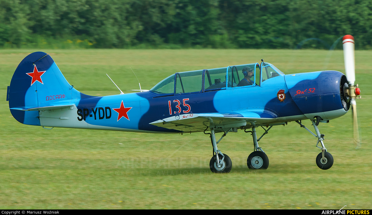 Private SP-YDD aircraft at Płock