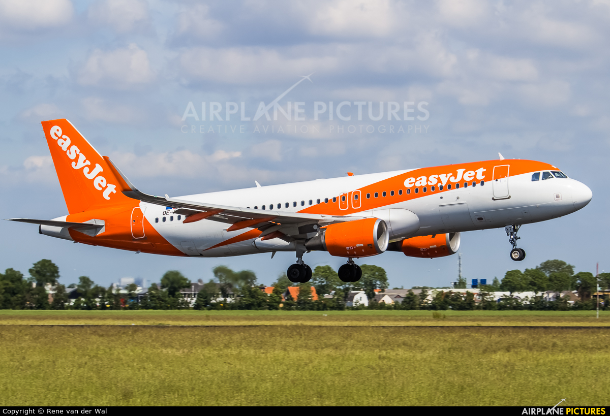 easyJet Europe OE-IVT aircraft at Amsterdam - Schiphol
