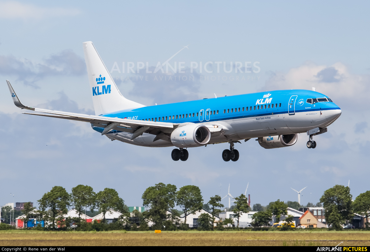 KLM PH-BCE aircraft at Amsterdam - Schiphol
