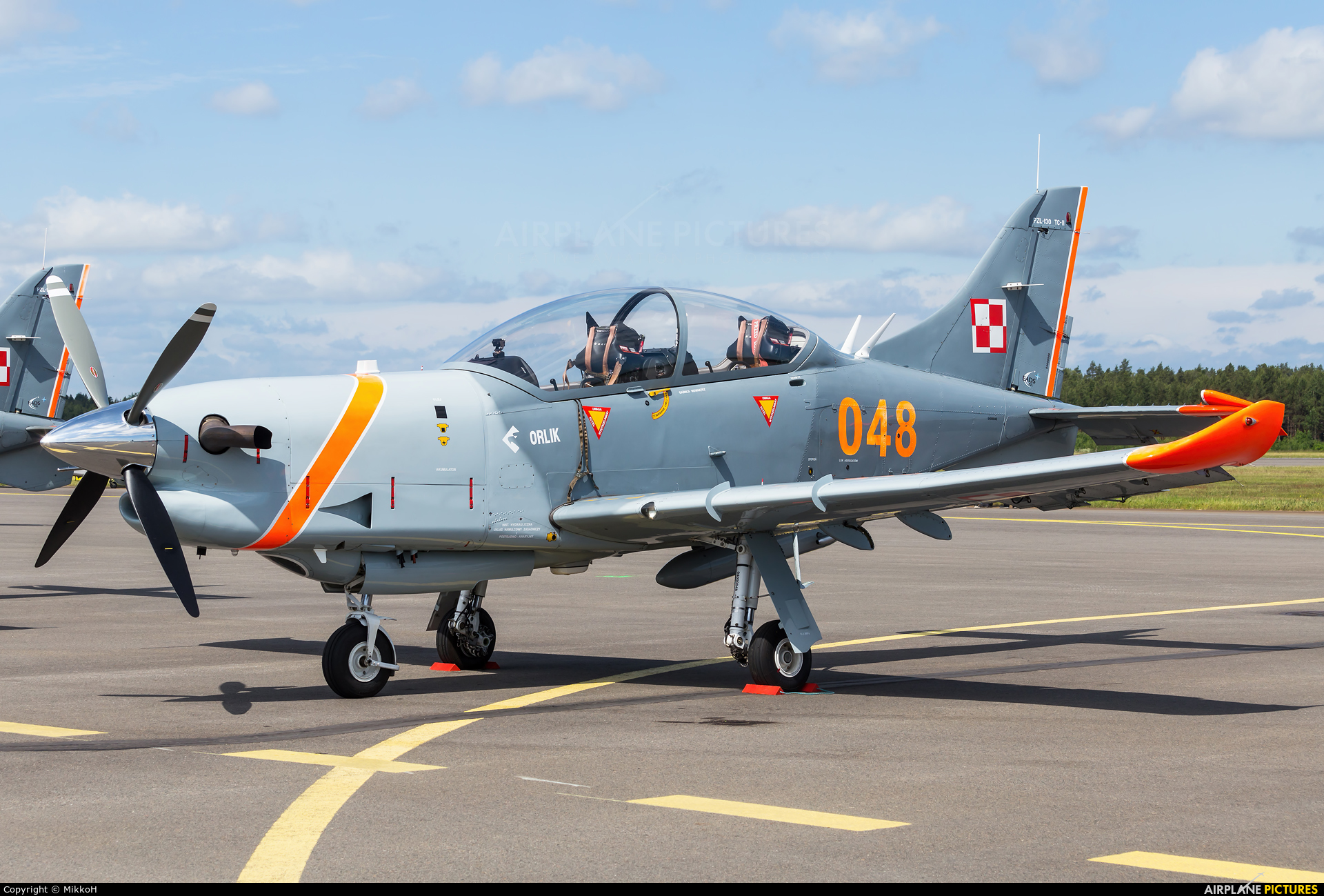 Poland - Air Force "Orlik Acrobatic Group" 048 aircraft at Turku