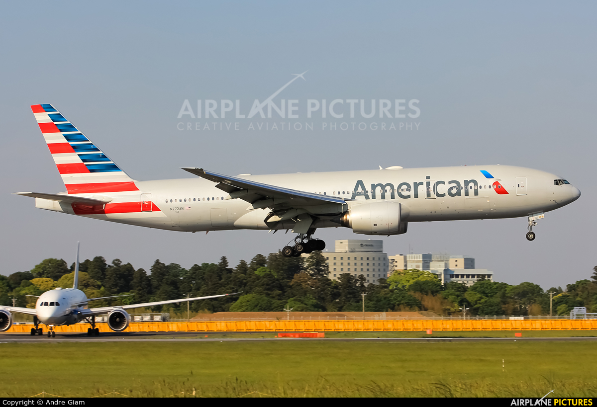 American Airlines N772AN aircraft at Tokyo - Narita Intl