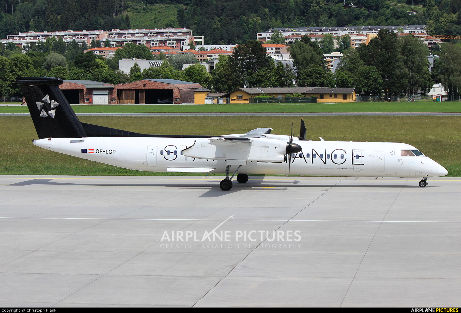 Austrian Airlines/Arrows/Tyrolean OE-LGP aircraft at Innsbruck