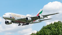 A6-EER - Emirates Airlines Airbus A380 aircraft