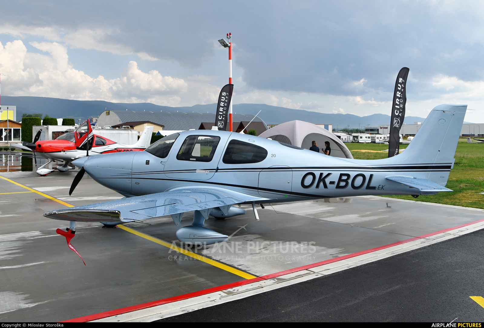 Private OK-BOL aircraft at Prievidza