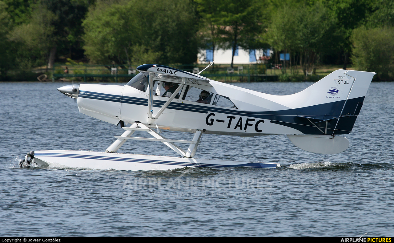 Private G-TAFC aircraft at Biscarrosse - Parentis